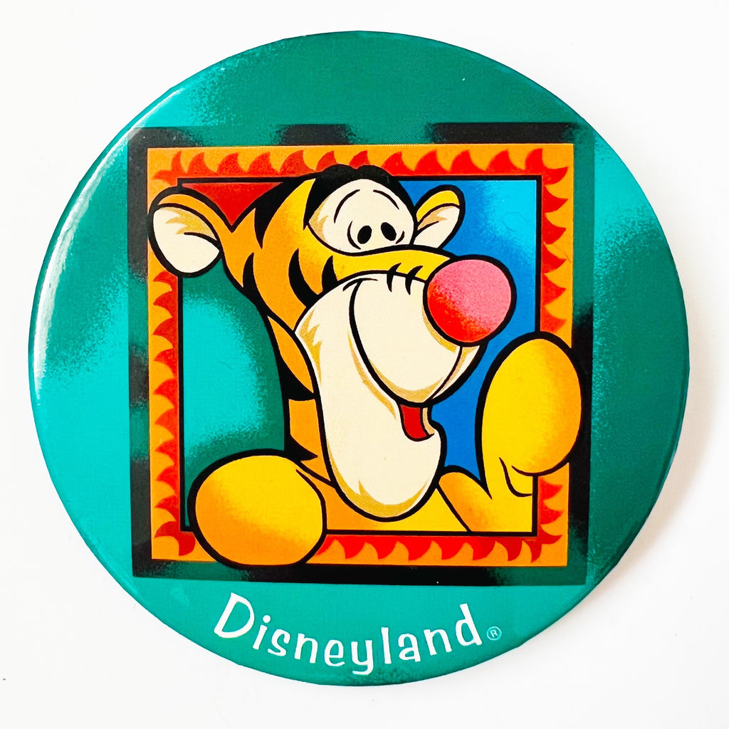Vintage Disneyland Tigger Pinback Button