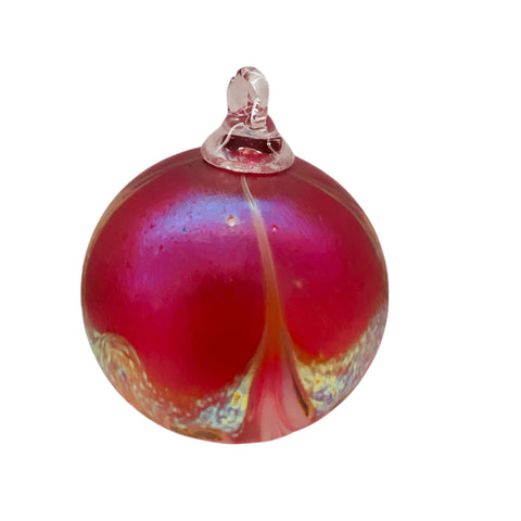 Studio Art Glass Marlowe Silverman Ephemera Christmas Holiday Ornament