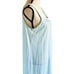 Vintage Vanity Fair V Neck Satin Sleeveless Short Nightgown