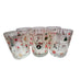 Vintage Culver 'Christmas Potpourri' Collection Set of 6 Glasses 1 Shot Glass