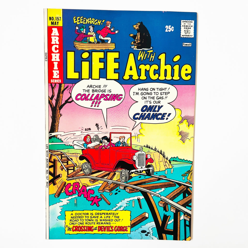 Vintage Archie Comic Book Life with Archie 1975 Archie Series No. 157