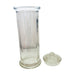 Vintage Ann's House of Nut glass Apothecary Canister Jar with Air Tight Lid