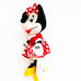 Vintage Disneyland Walt Disney Company Minnie Mouse Plush Red Polka Dot Dress Plush