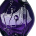 Vintage Loren Chapman Purple Art Glass Signed Bud Vase