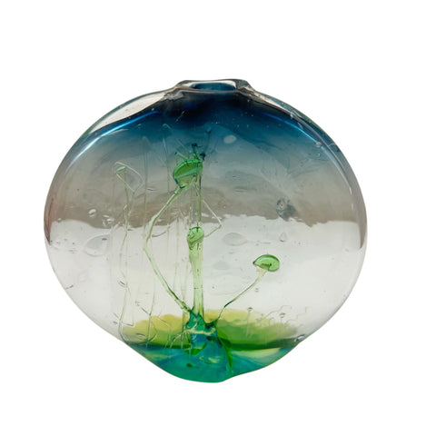 Vintage Loren Chapman Blown Art Glass Bud Vase