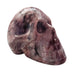 Hand Carved Stone Skull Sculpture