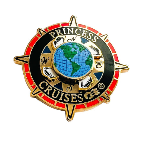 Princess Cruises Compass Spinner Souvenir Magnet
