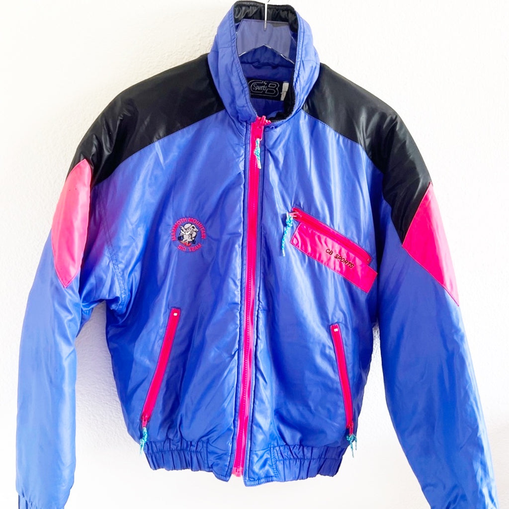 Vintage CB Sports Mammoth Mountain Ski Team Snow Jacket