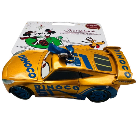 Disney Sketchbook 2017 Pixar Cars Cruz Ramirez Light Up Ornament