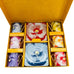 Casati Germany Fine Porcelain Aramco Imports Multicolor Demitasse Espresso Set of 6