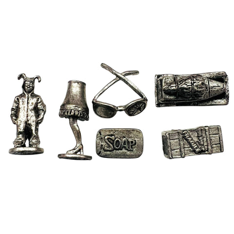 Monopoly A Christmas Story Game Pieces Set