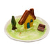 House Ceramic Tea Light Holder Trinket Jewelry Dish