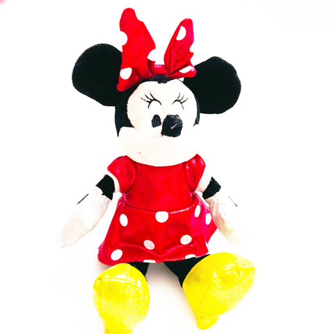 Disney Ty Sparkle Minnie Mouse Plush Stuffed Soft Plush