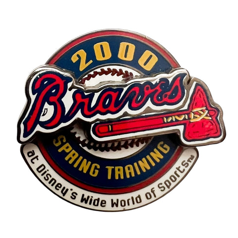 MLB Disney Wide World of Sports Atlanta Braves Spring Training 2000 Pin