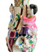 Vintage Famille Rose Porcelain Fertility Chinese Vase