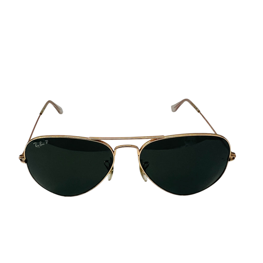 Ray-Ban Aviator Large Gold Metal Sunglasses