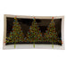 Peggy Karr Glass Tannenbaum Christmas Tree Holiday Tray