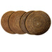 Rattan Handwoven Round Placemats (Set of 4)