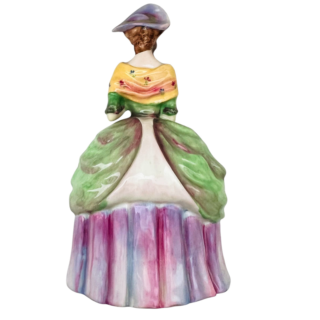 Vintage Rosina Fine Bone China England Pastel Dress Figurine The Stand Alone Vintage Rosina Fine Bone China England Pastel Dress Figurine The Stand Alone