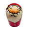 Vintage Usaburo Sakura Japanese Kokeshi Wood Santa Doll Music Box