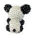 Vintage Lee Wards Perky Panda Sequin Ornament