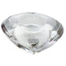 Orrefors Amour Heart Shaped Crystal Glass Votive Candle Holder