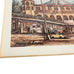 Vintage 1979 Merry Go Round Santa Monica Pier Tom Brittain Signed Wood Framed
