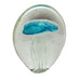 Two’s Company Jellyfish Art Glass Paperweight