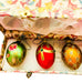 Vintage Germany Black Forest Collection  Limited Edition Glass Egg Ornaments