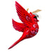 Jim Shore Heartwood Creek: Caring Cardinal In Flight Hanging Ornament
