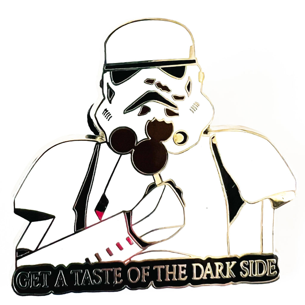 Disney Star Wars Stormtrooper Mickey Mouse Ice Cream Bar Dark Side Pin