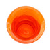Vintage Blown Glass Tangerine Orange Vase