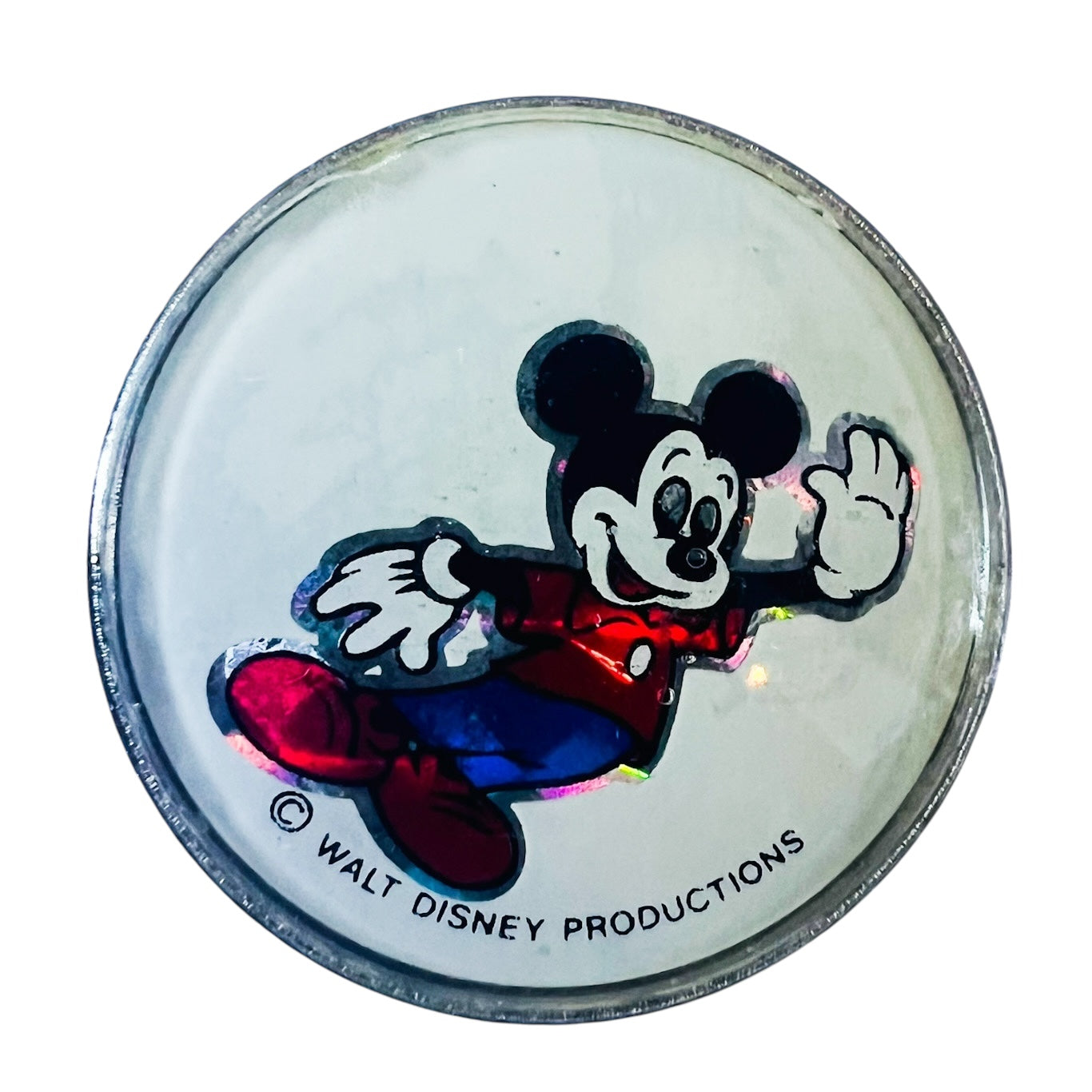 023042 WALT DISNEY PRODUCTIONS ミッキー VINTAGE WALT DISNEY Productions 5” Mickey Mouse Poseable Toy