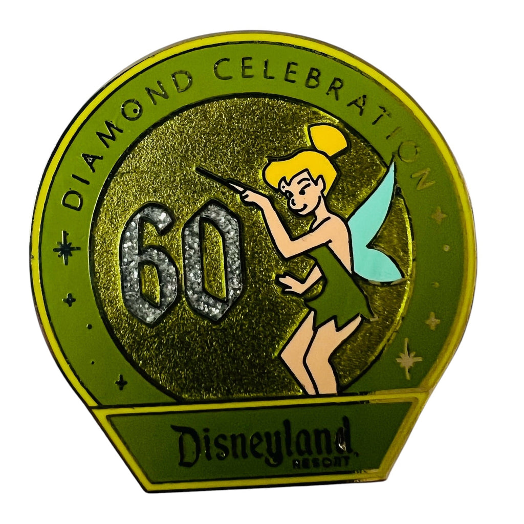 Disney DLR 60th Diamond Celebration Girls Mystery Tinker Bell 
Disneyland Resort Pin
