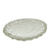 Textured Clear Glass Decorative Cheese Plater Plate