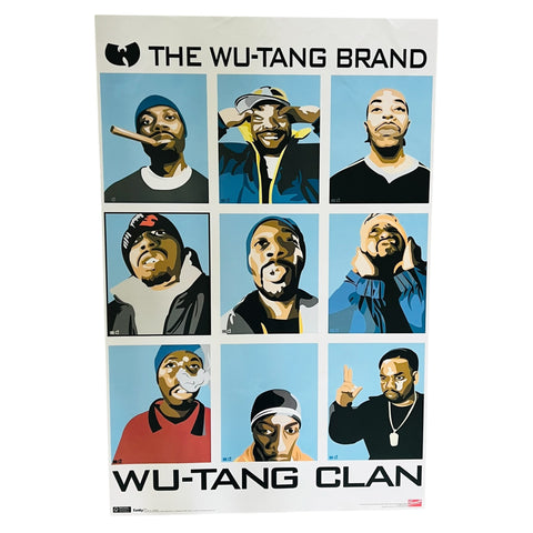 The Wu-Tang Clan Hip Hop Music Art Print Poster