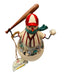 Jim Shore Baseball Snowman Three Balls, No Strikes Figurine