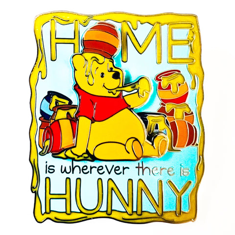 Disney Winnie The Pooh Home Is Where The Hunny Is Pin