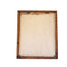 Vintage Crewel Embroidery Flowers Glass Framed Wall Art