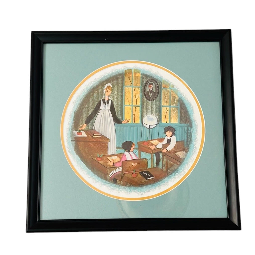 P. Buckley Moss Signed and Numbered Framed Lithograph