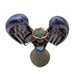 Raku Angel Heart Jeremy Diller Signed Ornament