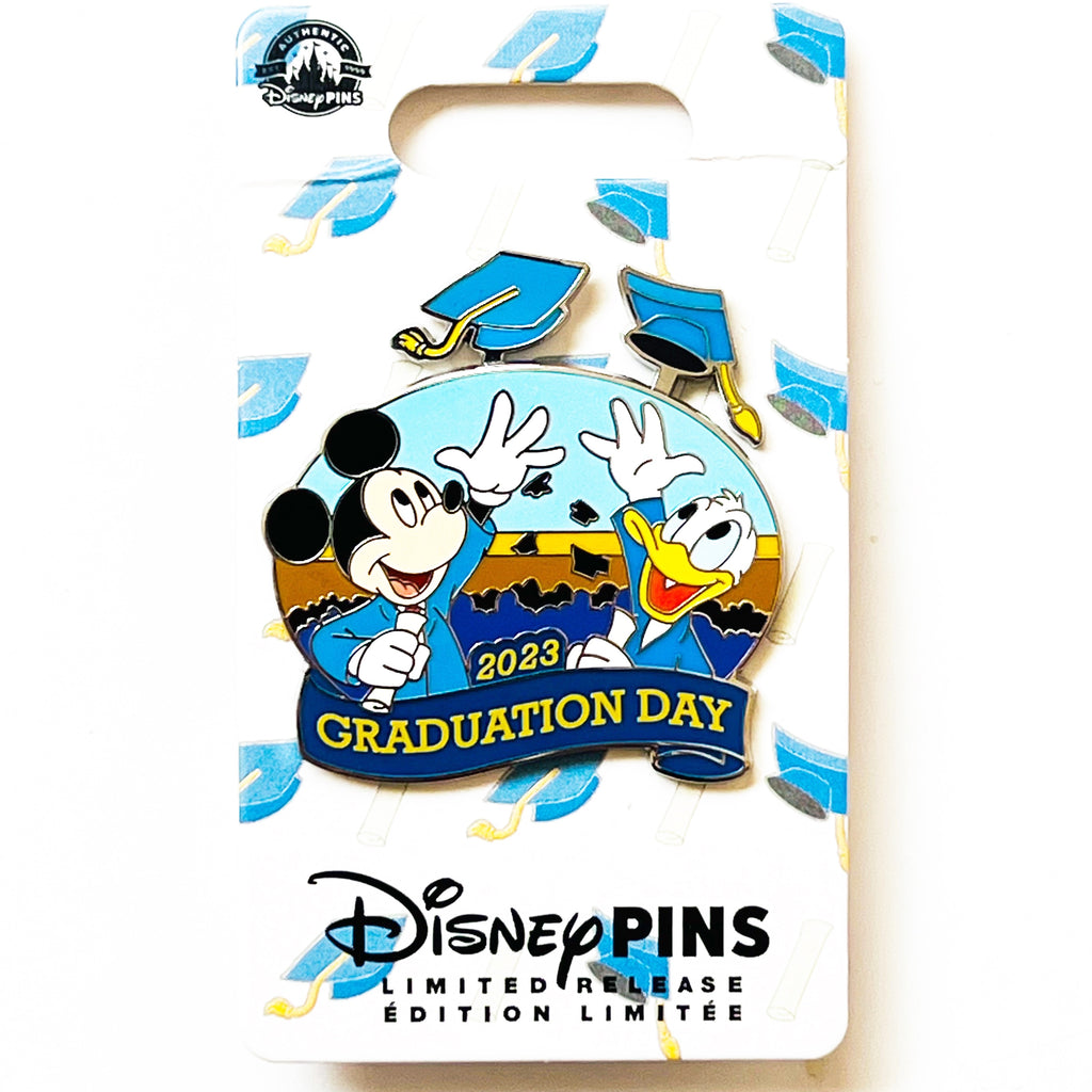 Disney Graduation Day 2023 Mickey Mouse and Donald Duck Limited Release Pin