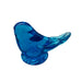 Vintage Bluebird of Happiness Signed by Artist Leonard Glass Bird Figurine