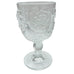 Madonna Inn Wild Rose Clear Glass Goblet Glass
