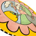 Cynthia Dice Hand Painted Colorful Bird-Themed Decorative Plate