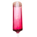 Vintage Cranberry Long Stem Glass Vase