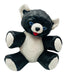 Vintage 1973 Bear Black & White Coin Bank