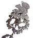 Vintage Pewter Metal Squirrel Wind Chime