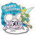 Disney Disneyland Cast Exclusive Happy Holiday 2005 Tinker Bell Christmas Snow Pin
