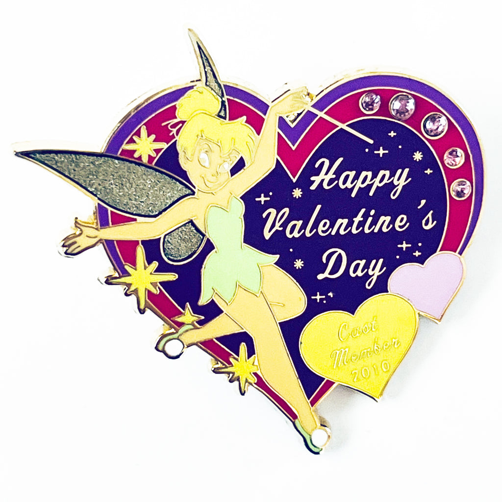 Disney Tinker Bell Happy Valentines Day 2010 Cast Exclusive Limited Edition 1250 Pin